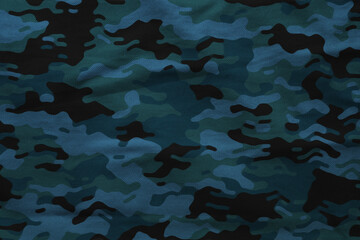 turquoise blue camouflage tarp texture