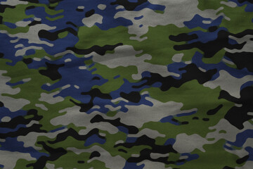 green and blue army tarp canvas texture