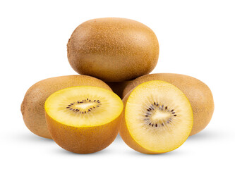 kiwi gold isolated on transparent png