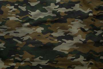 dark brown and green forest tarp canvas material