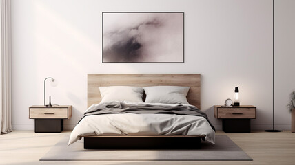 Photo Realistic Bare Essentials Bedroom