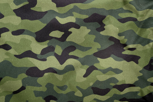 green and grey army camouflage tarp texture , camo fabric background