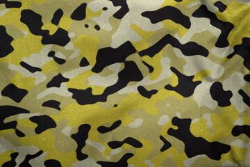 flashy yellowish green army camouflage tarp texture , camo canvas background