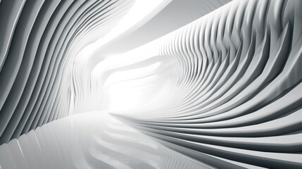Obraz premium White stripe pattern futuristic background