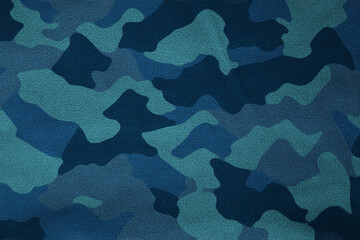 blue navy camouflage fabric pattern 