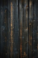Fototapeta premium Natural dark wood background