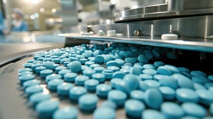 production of medical tablets