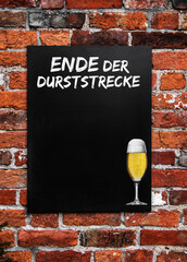 Ende der Durststrecke