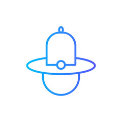 hat gradient icon