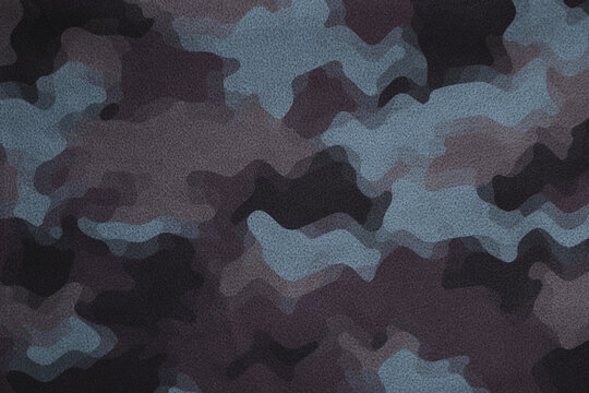 darl purple and blue army military camouflage micro fiber cloth  texture