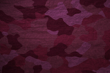 army military pink camouflage waterproof plastic tarp texture - obrazy, fototapety, plakaty