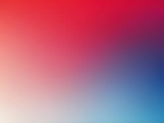 Obraz premium high quality, smooth gradient blends red and blue color, gradient background