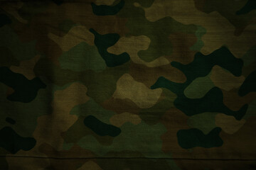 army military camouflage cotton fabric texture © eric