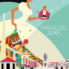 Devotion in Color: Sinulog's Santo Niño Joyful Cultural Celebration Festival