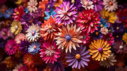 Fototapeta premium colorful flower background