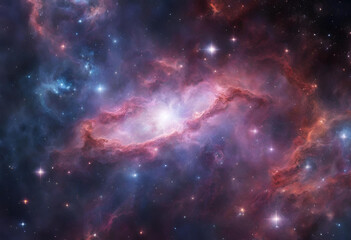 Fototapeta premium Nebula bodie sand galaxy in the vastness of space