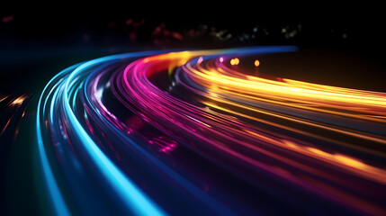 Modern digital abstract 3D background, abstract lines background