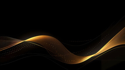 Abstract background and data transfer concept, abstract line art background