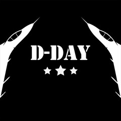 dday slogan, typography graphic design, vektor illustration, for t-shirt, background, web background, poster and more.	
