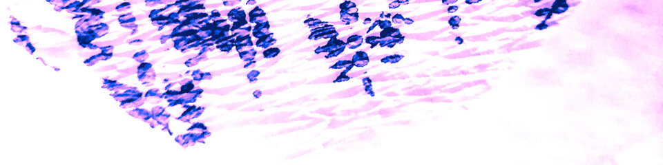 Fototapeta premium Ikat Fabric. Lavender Watercolour Spring Print