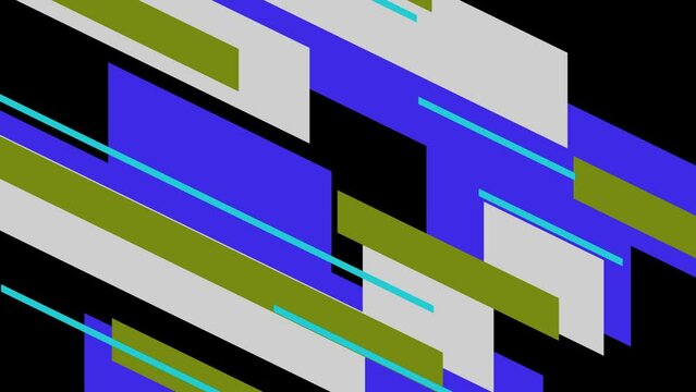 shape transition cool graphic line.