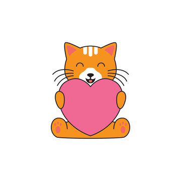 recommend clip art: dog cat pets cute icon logo design vector