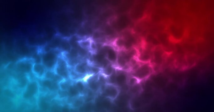4K Magical heaven-like noise clouds animation bg. Fog and Halloween mist like creative smoke motion graphic. Ethereal wizard-like explosive clouds colorful fx. Mysterious noise moving bg.
