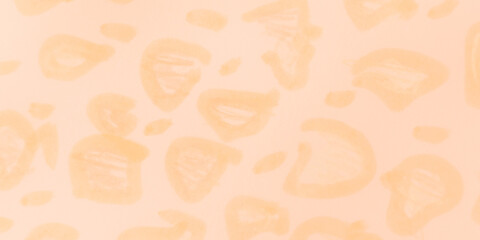 Gold Animal Print Letter. Bright Texture. Leopard