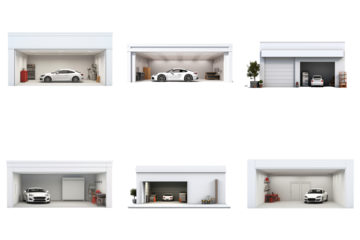 set collection garage Artificial Intelligence Generative