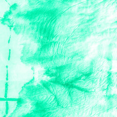 Tie-Die. Pale Watercolour Nature. Green