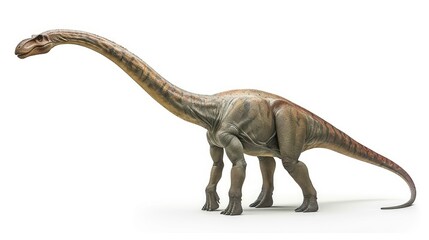 Fototapeta premium Brachiosaurus isolated on white background