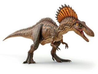 Spinosaurus isolated on white background
