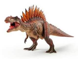 Naklejka premium Spinosaurus isolated on white background