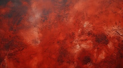 Fiery red grunge texture background with copy space