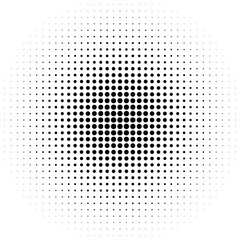 Halftone dots, dotted, dotted shape