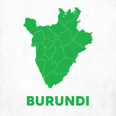 Detailed Burundi Map