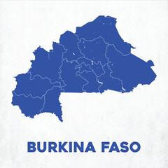 Detailed Burkina Faso Map