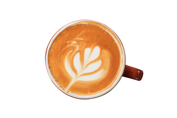 Hot coffee or latte A coffee drink made from espresso and steamed milk.