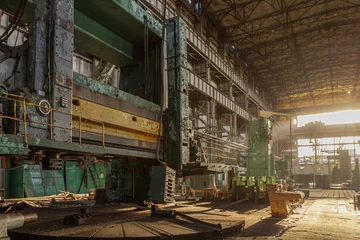  Destroyed and abandoned mechanical plant during war in Ukraine. © Елена Бионышева-Абра