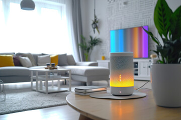 Innovative smart home gadgets integrated into daily life.