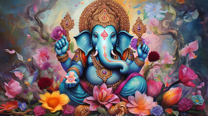 Ganesha Hindu God