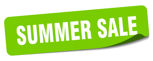 summer sale sticker. summer sale label