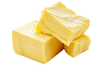 Isolated white background showcases a delicious piece of cheese, a dairy product perfect for a gourmet meal or snack, with tags including food, yellow, slice, butter, block, and cheddar