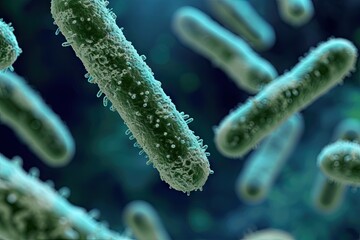 Fototapeta premium Microscopic organisms