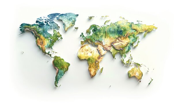 world map