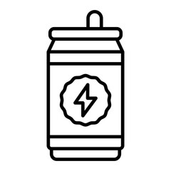   Energy Drink line icon