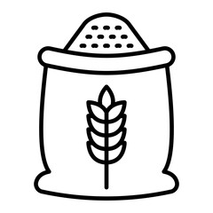 rice line icon