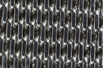 Background of metal, steel chains