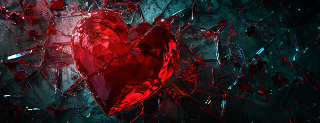 Heart in Shattered Glass
