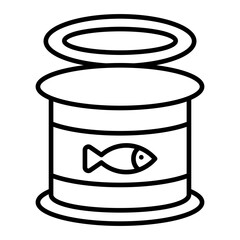   Tuna line icon